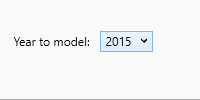 Year to Model